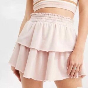 Aerie Pink Mini Skirt
